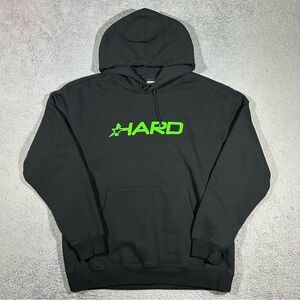 Black HARD Hoodie for Men